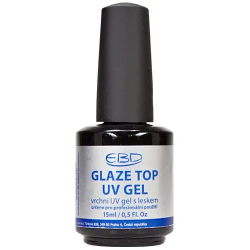 UV Glaze Top - zelo sijoč, 15 ml