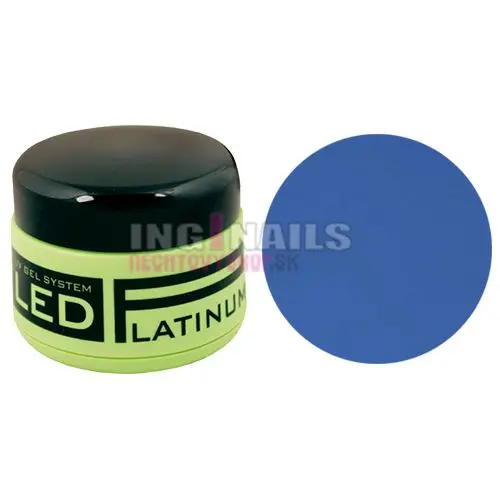 Barvni LED-/UV-gel PLATINUM, 9g - Cream Blue 218