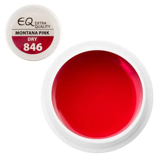 846 Dry – Montana Pink, barvni UV-gel 5g