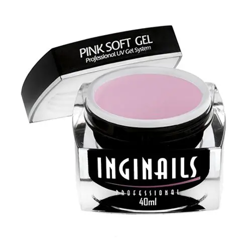 UV gel Inginails Professional - Pink Soft Gel 40 ml