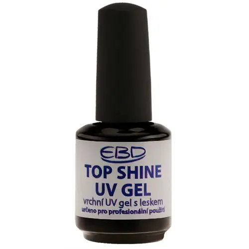 Top Shine UV Gel – zelo sijoč vrhnji gel, 9 ml