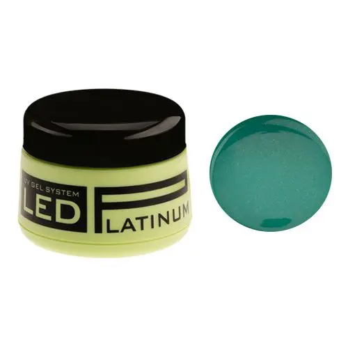 Barvni LED-/UV-gel PLATINUM, 9 g - Turquoise Spinner 232