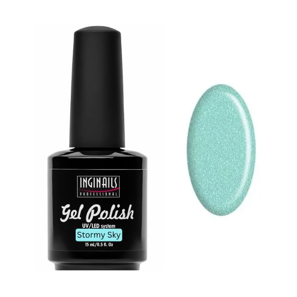 Inginails Stormy Sky 15ml - Soak off gel, 2 v 1