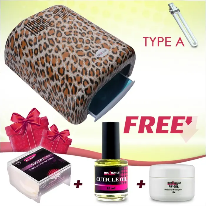 36W UV lučka z živalskim vzorcem