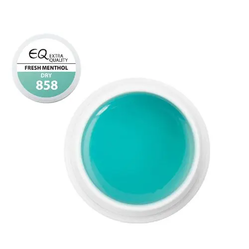 858 – Fresh Menthol, barvni suhi UV-gel 5g