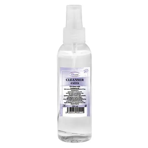 Tekočina za čiščenje in razmastitev nohtov z razpršilcem, Cleanser Extra, 150 ml