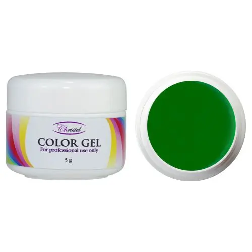 Barvni UV-gel - Neon Green, 5 g
