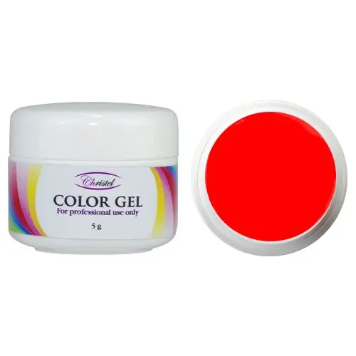 Barvni UV-gel - Neon Red, 5 g