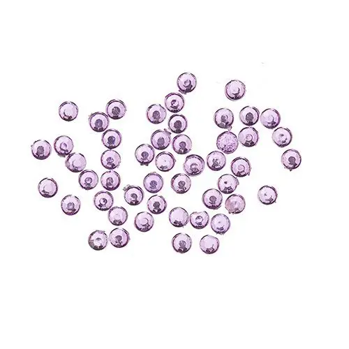 Okrogli okrasni kamenčki Swarovski 2 mm - svetlo vijolični, 50 kos