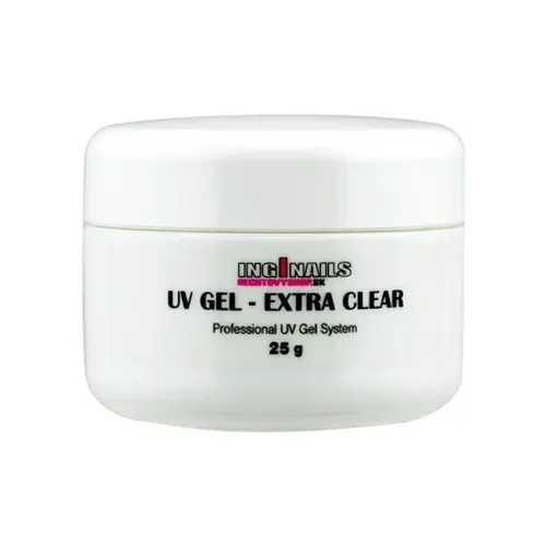 UV gel Inginails - Extra Clear, 25g