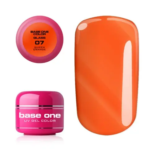 Gel Silcare Base One Color - Queen Orange 07, 5 g