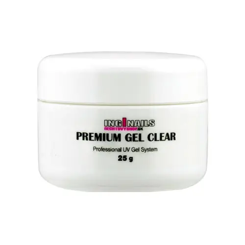 UV gel Inginails - Premium Gel Clear, 25g 