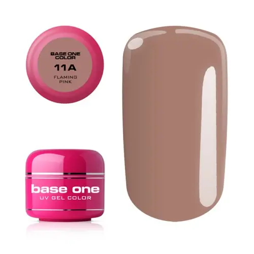 Gel Silcare Base One Color - Flaming Pink 11A, 5 g