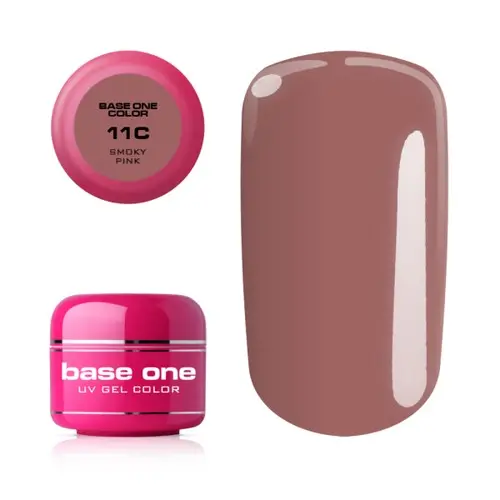 Gel Silcare Base One Color - Smoky Pink 11C, 5 g