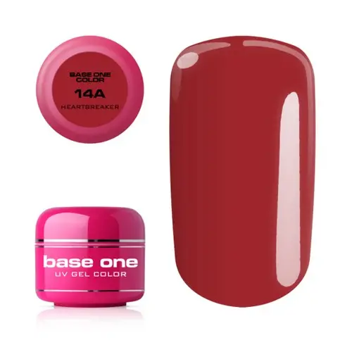 Gel Silcare Base One Color - Heartbreaker 14A, 5 g