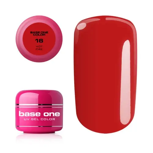 Gel Silcare  Base One Color - Hot Fire 16, 5 g