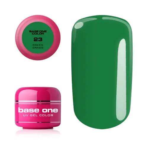Gel Silcare Base One Color - Green Grass 23, 5 g