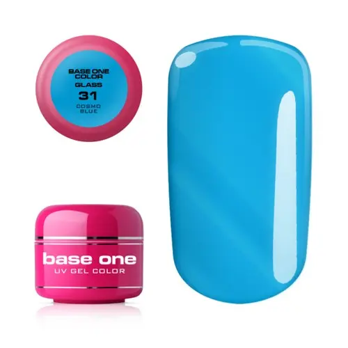 Gel Silcare Base One Color - Cosmo Blue 31, 5 g
