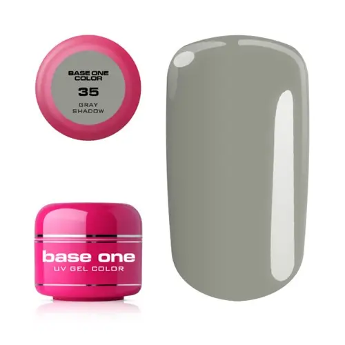 Gel Silcare Base One Color - Grey Shadow 35, 5 g