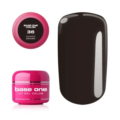 Gel Silcare Base One Color - Choco Brown 36, 5 g