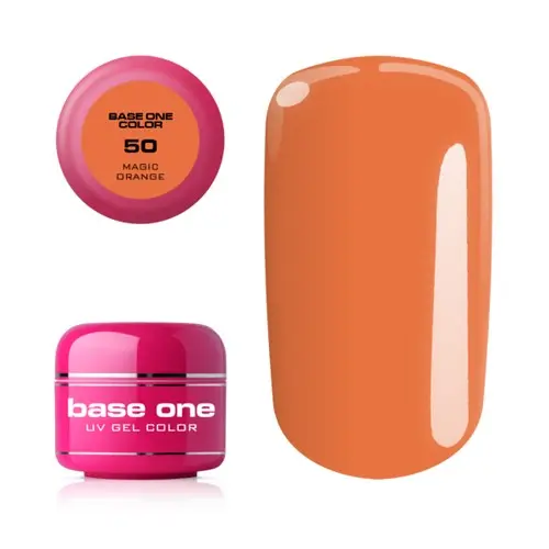 Gel Silcare Base One Color - Magic Orange 50, 5g