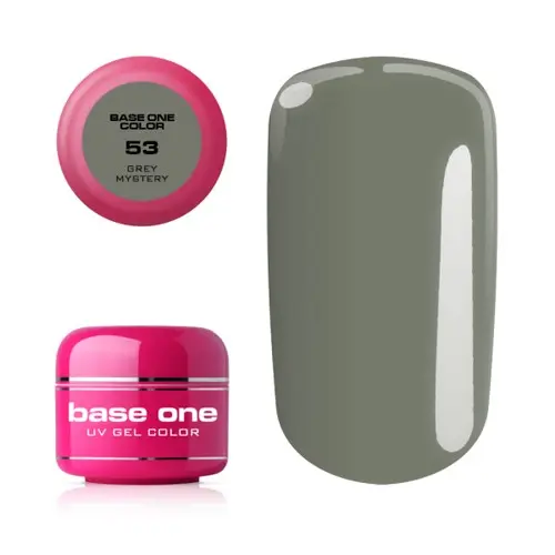 Gel Silcare Base One Color - Grey Mystery 53, 5g