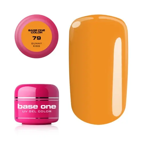 Gel Silcare Base One Color - Sunny Kiss 79, 5g
