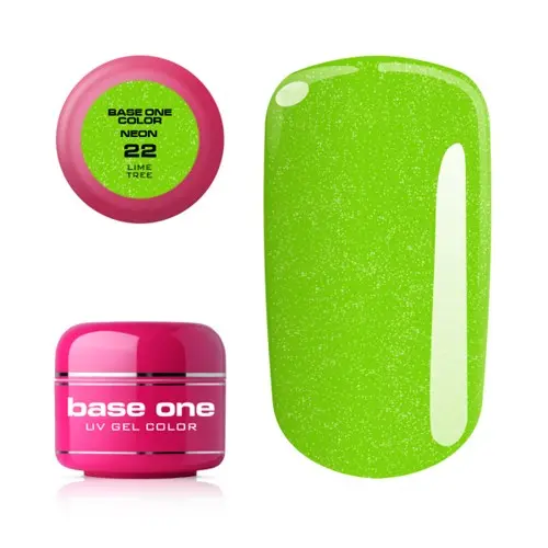 Gel Silcare Base One Neon - Lime Tree 22, 5g