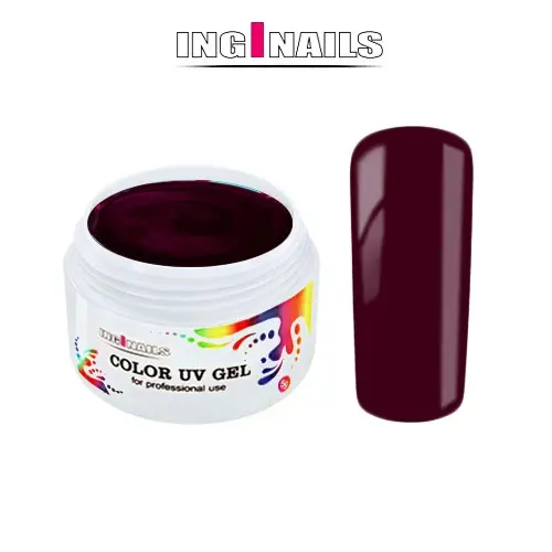 Barvni UV gel Inginails - Chambord, 5g
