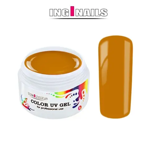 Barvni UV gel Inginails - French Mustard, 5g