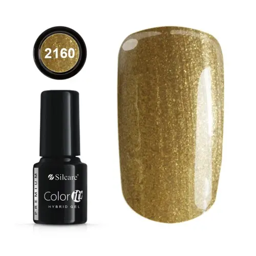 Gel lak -Silcare Color IT Premium Gold 2160, 6g