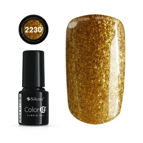 Gel lak -Silcare Color IT Premium Gold 2230, 6g