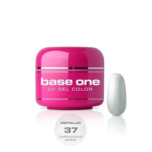 Gel Silcare Base One Color Metallic - Cappuccino Sweet 37, 5g