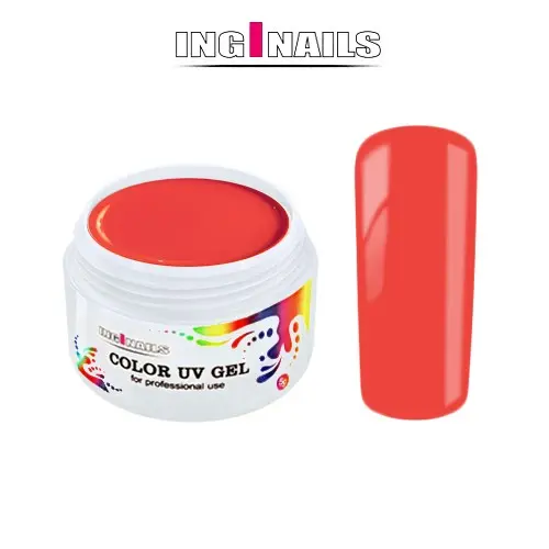 Barvni UV gel Inginails - Mandarine, 5g