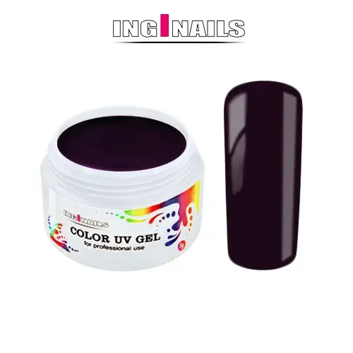 Barvni UV gel Inginails - Merlot, 5g