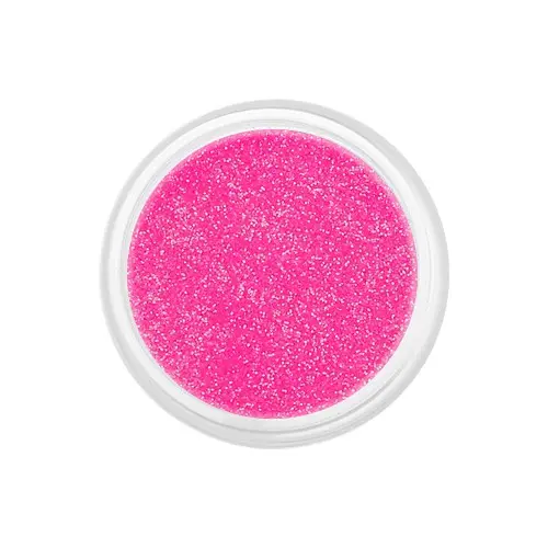 Velike bleščice - neonsko rožnat, 5g