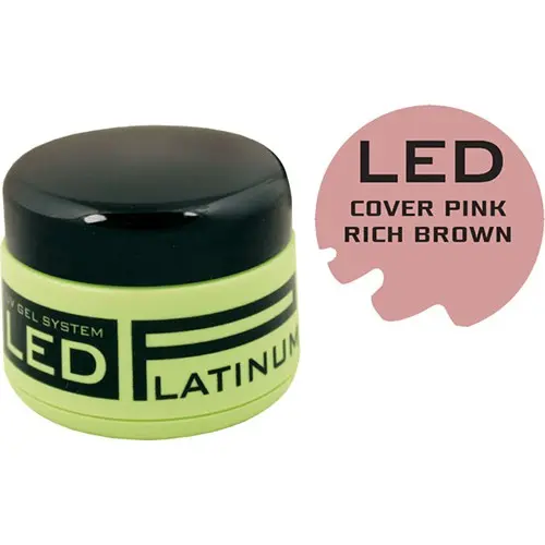 COVER PINK – kamuflažni LED-gel – RICH BROWN PINK, 40g