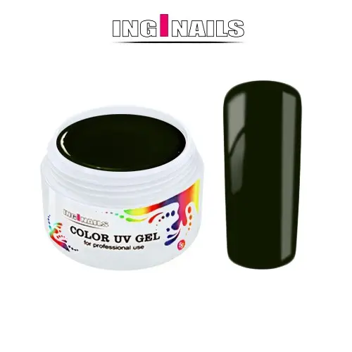 Barvni UV gel Inginails - Pure Green, 5g