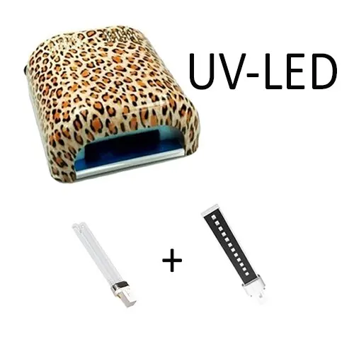 Kombinirana LED- in UV-luč z živalskim vzorcem – 36 W