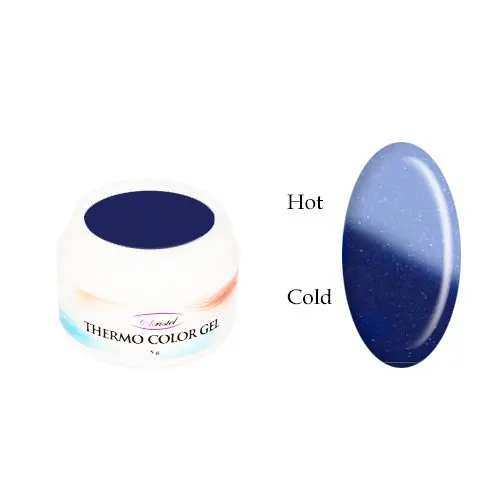 Barvni termo gel - GLITTER BLUE/LIGHT BLUE, 5g
