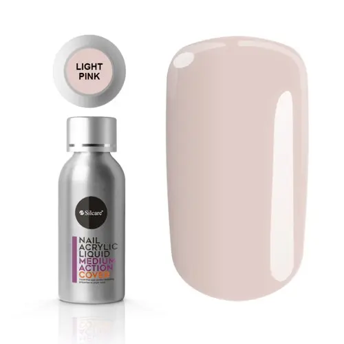 Silcare Acrylic liquid – Light Pink, 50ml