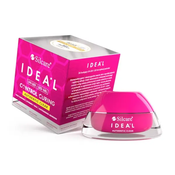 IDEAL UV-/LED-gel - Authentic clear Silcare 50g