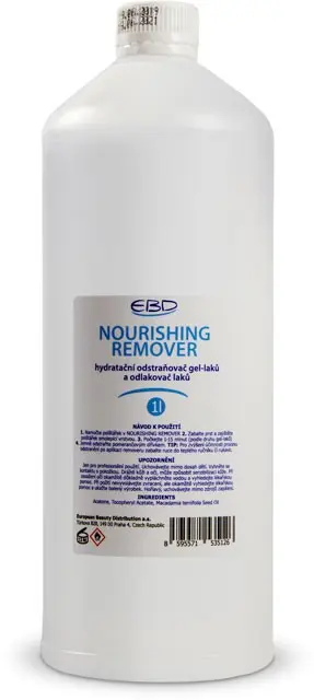 Nourishing Remover - vlažilni odstranjevalec gel laka z oljem makadamije 1l