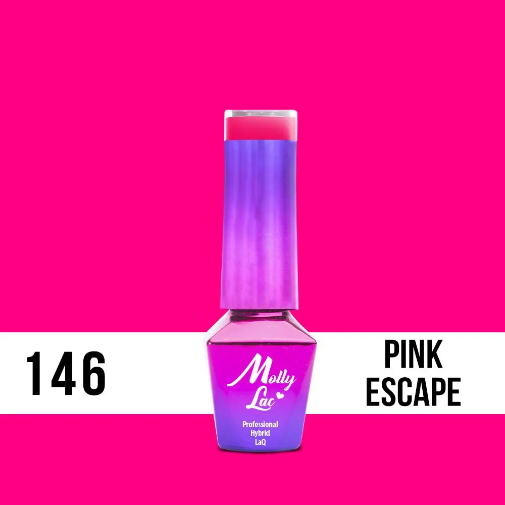 MOLLY LAC UV/LED Flamingo - Pink Escape 146, 5ml