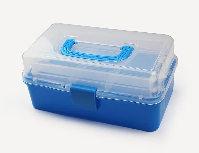 Modra škatla za shranjevanje - mala