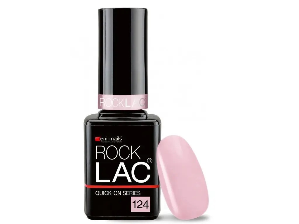 RockLac 124 - rožnat, 11ml