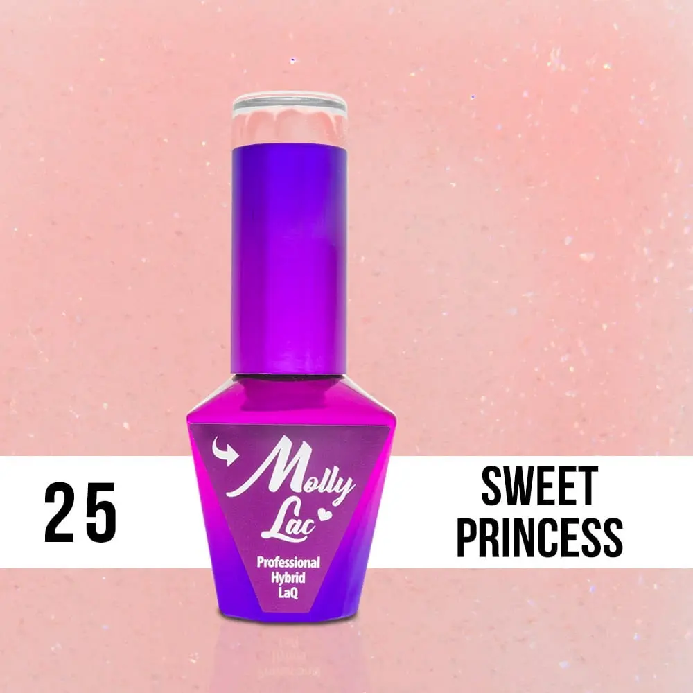 MOLLY LAC UV/LED gel lak Yes I Do - Sweet Princess 25, 10ml