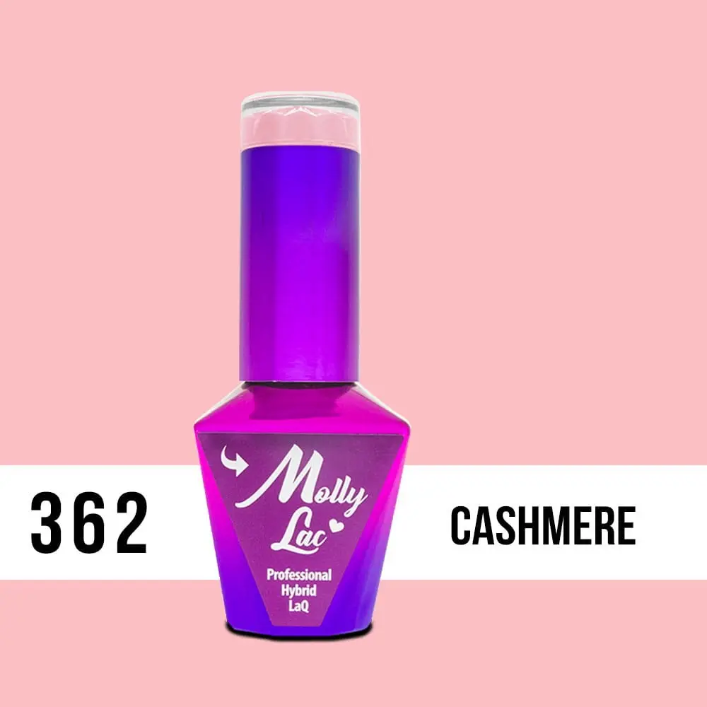 MOLLY LAC UV/LED gel lak Silk Cotton - Cashmere 362, 10ml