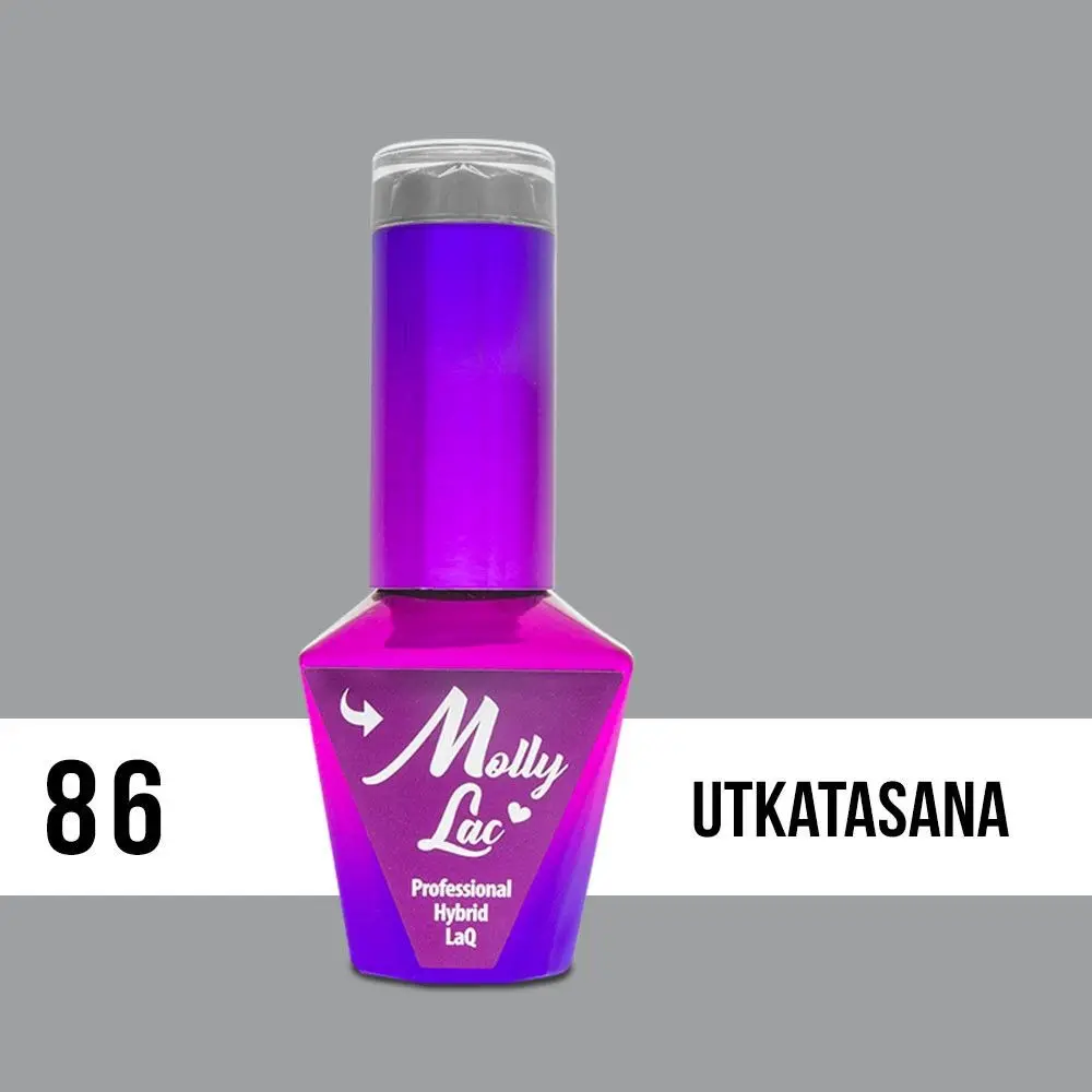 MOLLY LAC UV/LED gel lak Yoga - Utkatasana 86, 10ml