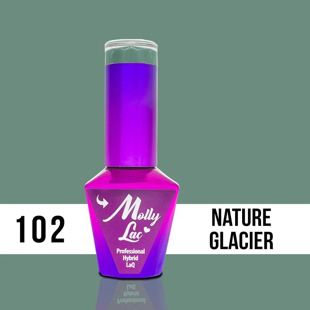 MOLLY LAC UV/LED gel lak Pure Nature - Nature Glacier 102, 10ml